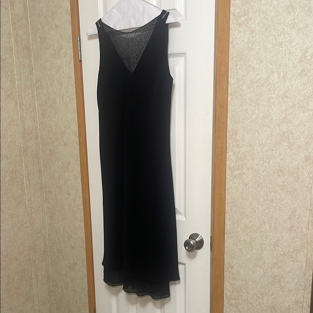 Jones New York Black Halter Sheath Dress